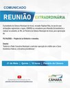 Comunicado - Reunião Extraordinária - 10h - 21/05/2026