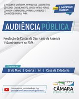 Convite - Audiência Pública - 27/05/2026