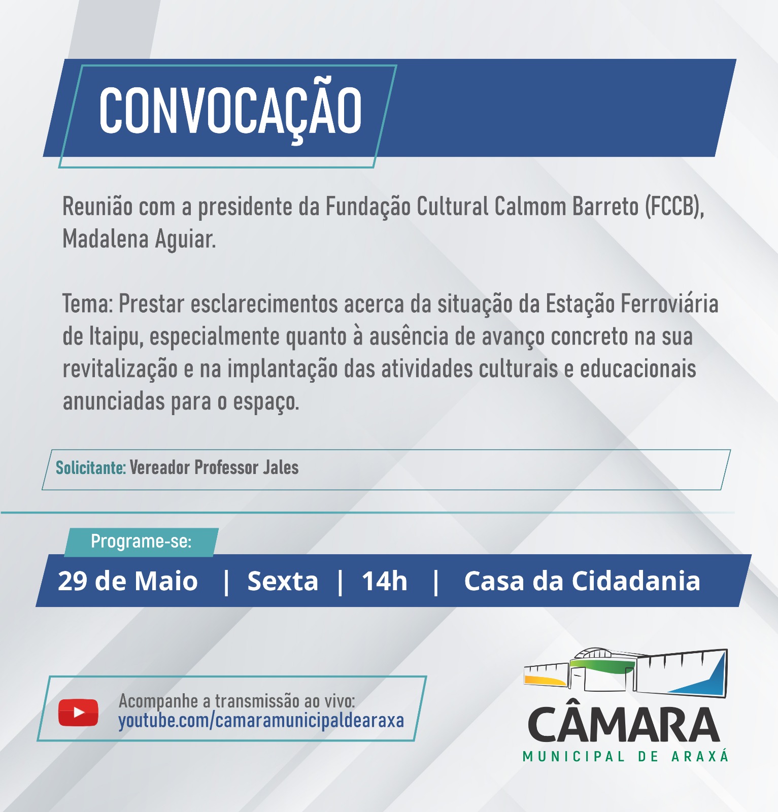 Convite - Convocação - 29/05/2026