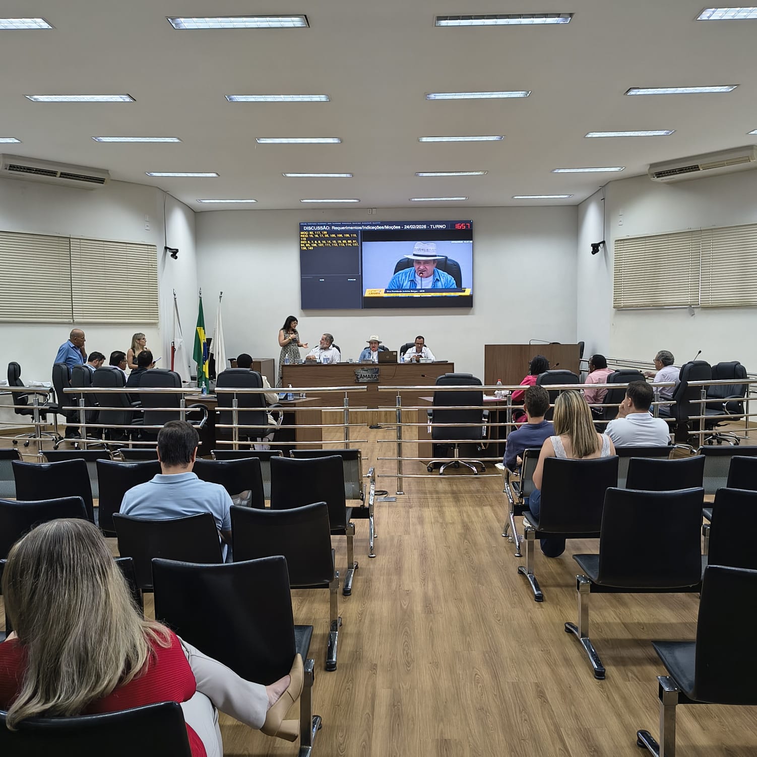 Saúde, infraestrutura e políticas sociais marcam a 48ª Reunião Ordinária da Câmara